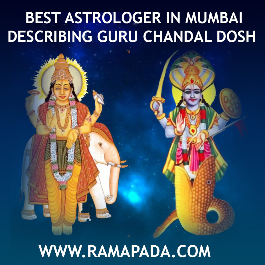 Best astrologer in Mumbai describing Guru Chandal Dosh