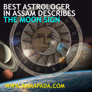 Best astrologer in Assam describes the Moon Sign